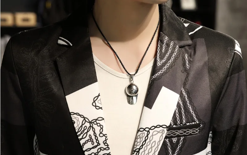 Жаккардовый деловой мужской костюм джентльмена из 2 предметов свадебный в