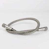 316l stainless steel flexible metal hose 3000psig work pressure for gas 14inch npt high purity free from oil replace swagelok