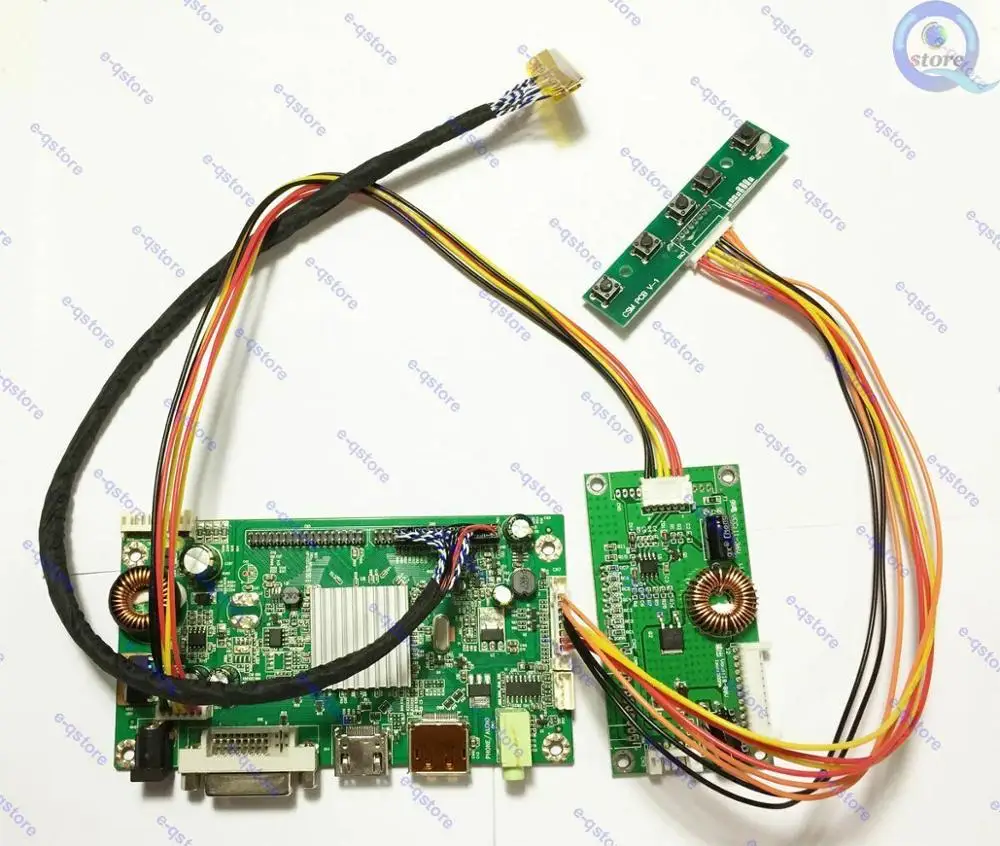 E qstore: дать LM270WQ1(SD)(A2) новую жизнь совместимому с HDMI + DP DVI контроллер драйвер платы