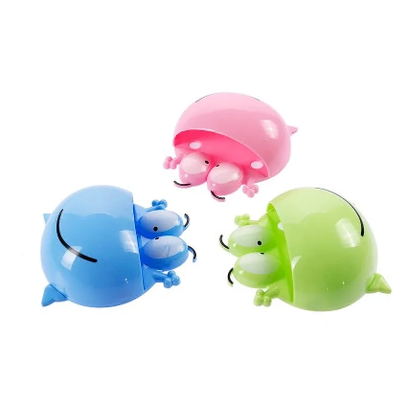 2020 Новинка Лидер продаж прочная настенная присоска лягушка в форме Зубная щётка