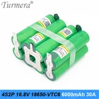 18650 US18650vtc6 6000 мАч 30 А сварочная батарея 4s2p 16,8 в 14,4 в батарейный блок для шуруповерта инструменты аккумулятор на заказ