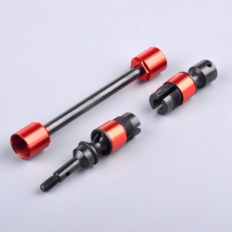 

2PCS Center Middle CVD Steel Universal Drive Shaft for RC-TRAXXAS 1/10 Model E-REVO REVO SUMMIT