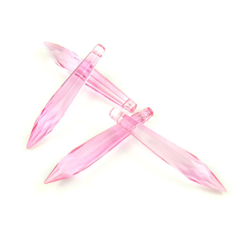 Многогранная подвесная хрустальная люстра в виде сосулек 63 мм/76 мм фэн-шуй | Дом и