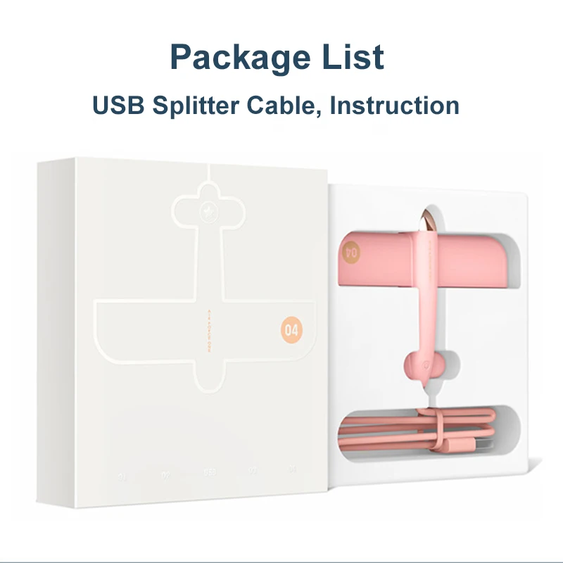 

Airplane Shaped USB 2.0 HUB 4 Port High Speed Data Transfer Splitter Adapter Cable For PC Computer Laptop Notebook Accessories