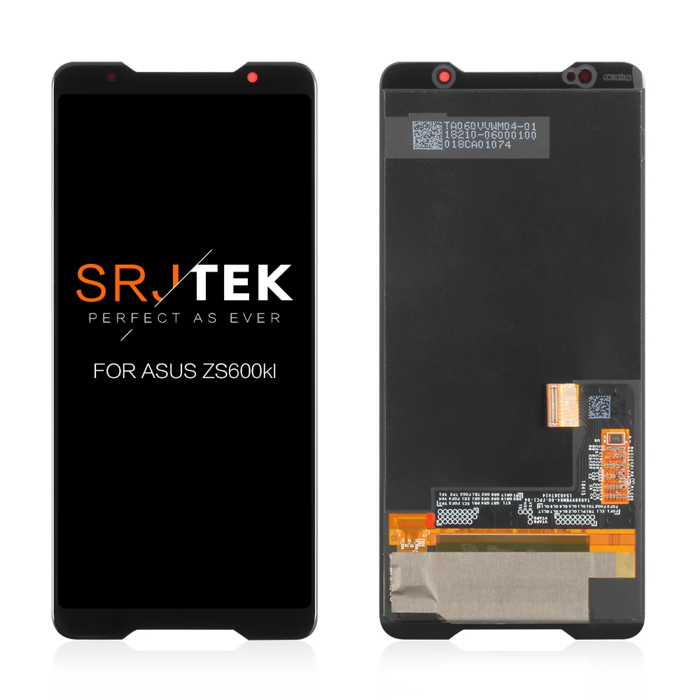 SRJTEK AMOLED экран для ASUS ROG Phone ZS600KL ЖК дисплей сенсорный дигитайзер 2160*1080 матрица в