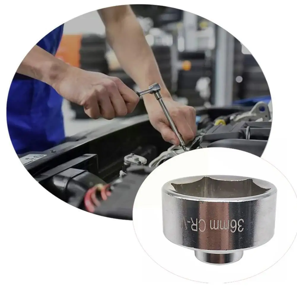 

36 мм масляный ключ двигателя метрический низкий масляный фильтр торцевой ключ Удаление корпуса канистры для ручных инструментов Инструмен...