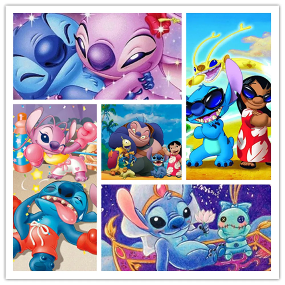 Алмазная мозаика с мультяшным рисунком, вышитая Стразы