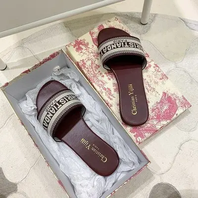 

Casual Flat Women Slippers Summer Shoes Graffiti Female Slates Shales Low Heels Slides Open Toe