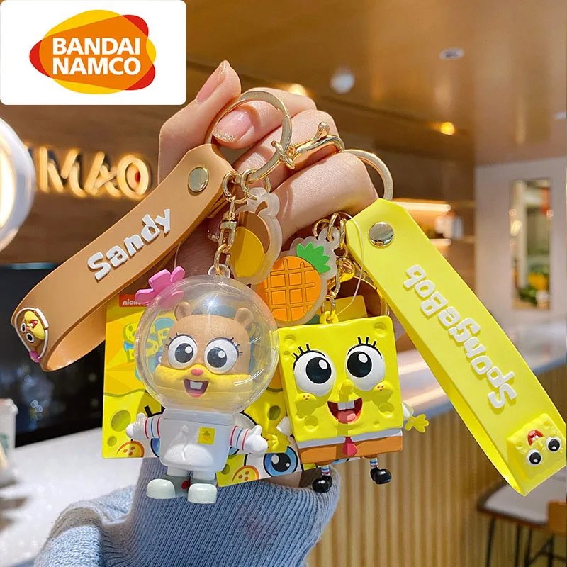 Брелок Bandai в стиле аниме с покемоном губкой Бобом | Украшения и аксессуары