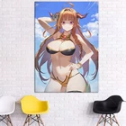 Классический японский аниме персонаж Kiryu Coco Hololive Холст плакат и Настенная картина современная семейная спальня HD Печать Декор