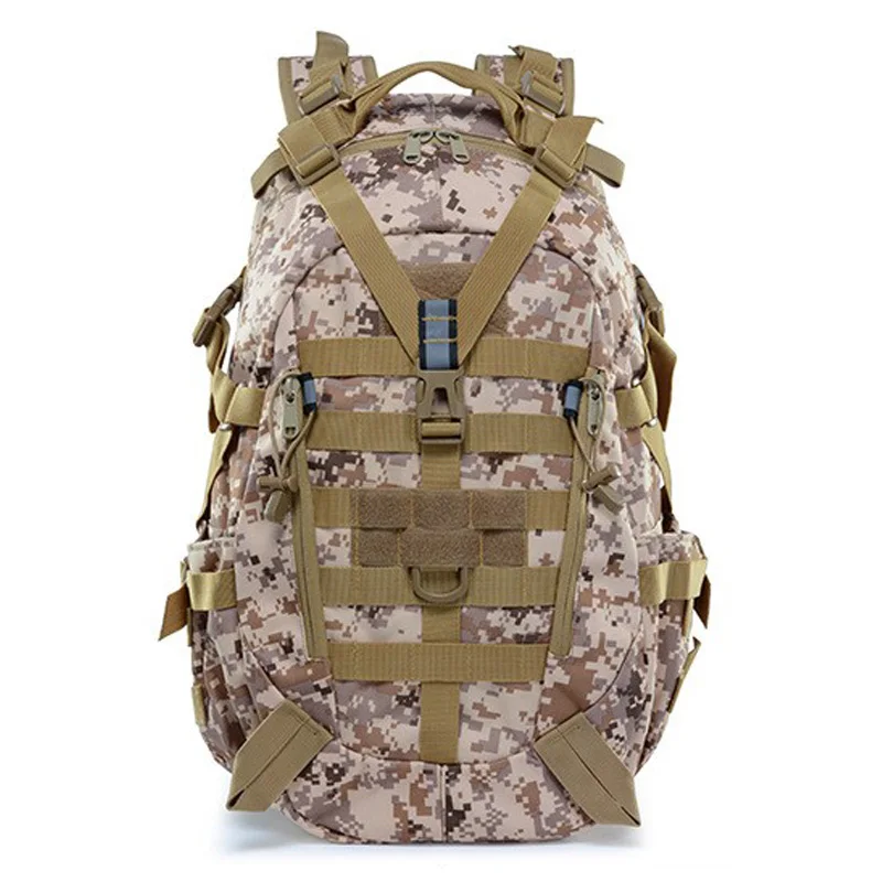 Военный Рюкзак Molle, Мужская армейская тактическая сумка, походный рюкзак для альпинизма, походный камуфляжный рюкзак для путешествий, Mochila Milita - Цвет: Desert Digital