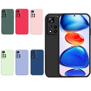 For Xiaomi Redmi Note 11 Pro Case Cover Redmi Note 11 Pro Plus 10 5G
10S 9 9T 9S 8T 8 11T Poco M3 X3 Liquid Silicone Phone Case