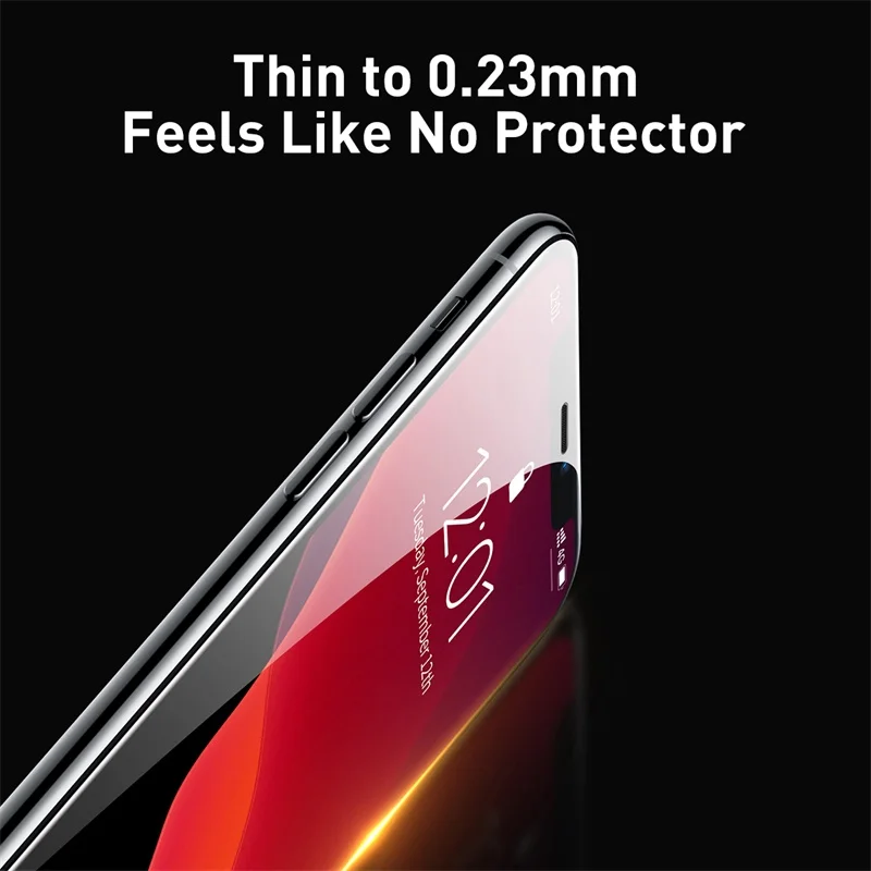 Baseus 0,23 мм Защита экрана для iPhone 11 Pro Max защита конфиденциальности полное покрытие закаленное стекло пленка для iPhone Xs Max Xr X