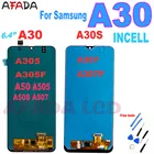 Дисплей 6,4 ''для Samsung Galaxy A30 A305DS A305F A305FD A305A A50 A50S A505 A507, ЖК-дисплей с сенсорным экраном и дигитайзером в сборе для A30S