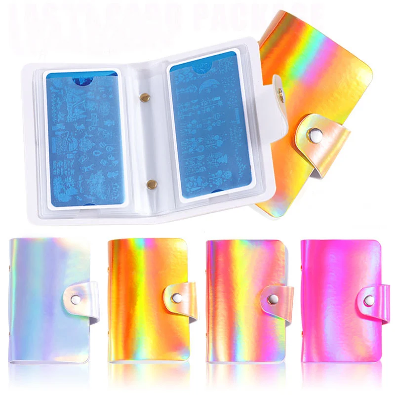 Держатель для штампов с изображением четырех лилий ногтевого дизайна