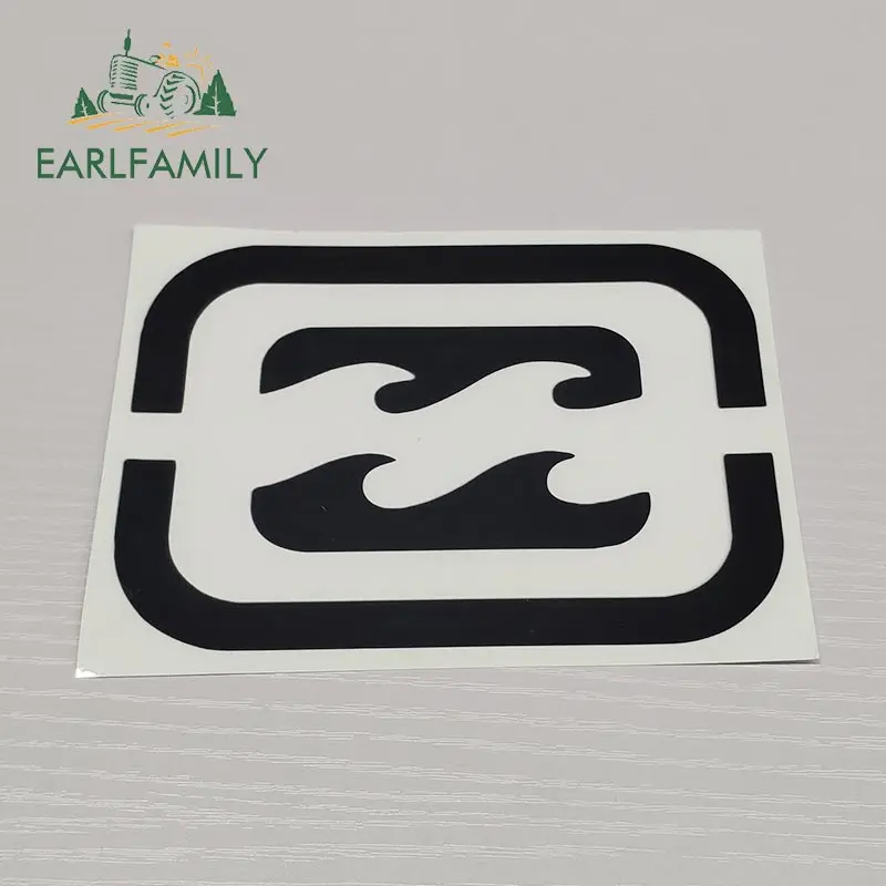 EARLFAMILY 13 см x 10 для автомобильного стайлинга светоотражающий Стикеры s руль Fatbar