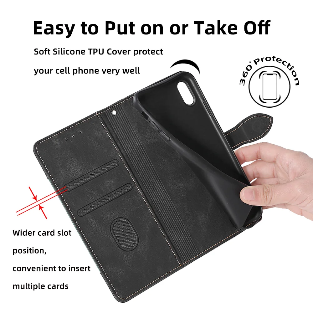 For Samsung Note 4 5 8 9 Case Flip Leather Wallet Cover Phone 10 Pro Lite 20 Plus Cases | Мобильные телефоны и аксессуары