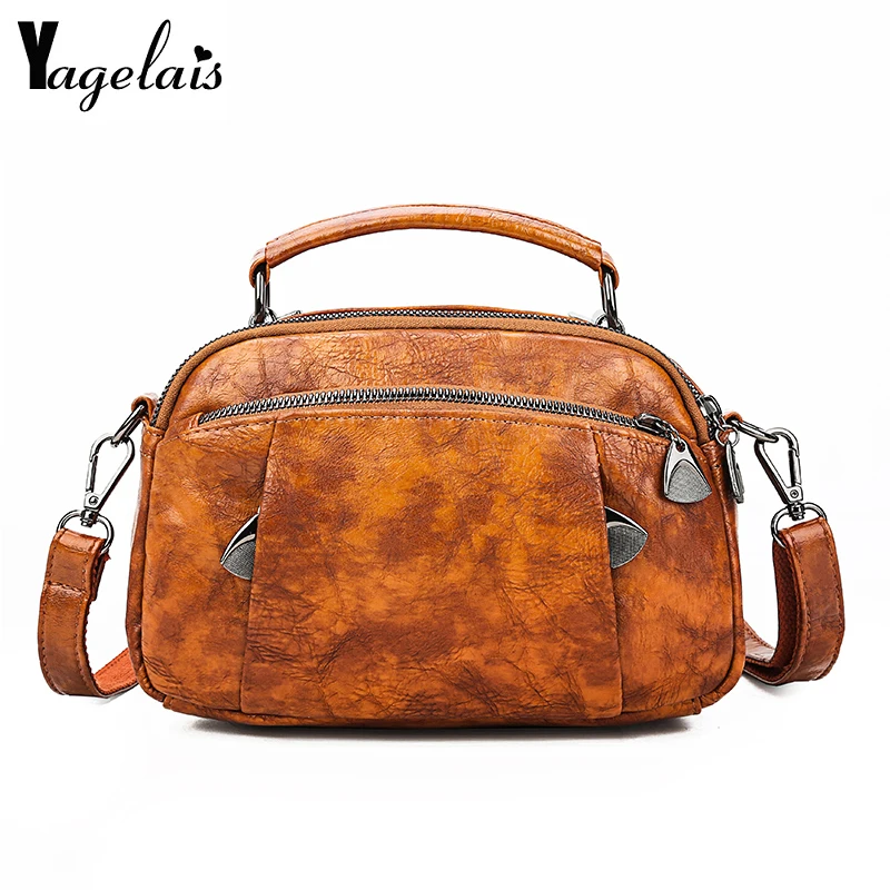 Модная женская сумка в стиле ретро брендовая Высококачественная вместительная