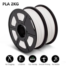 GOHIGH 2 Rolls PETG PLA 3D Printing Filament 1.75MM Children Creative Model Material For 3D Pen & Printers