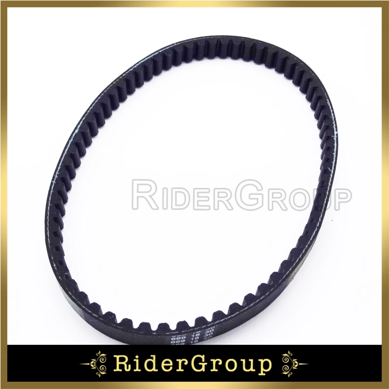 Черный приводной ремень для двигателя GY6 49 50 80cc китайского производства Vespa Sunl Roketa