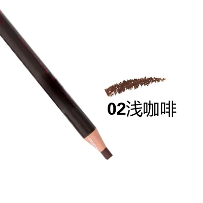 Красный и черный косметический карандаш 24 часа долговечный для бровей мягкий