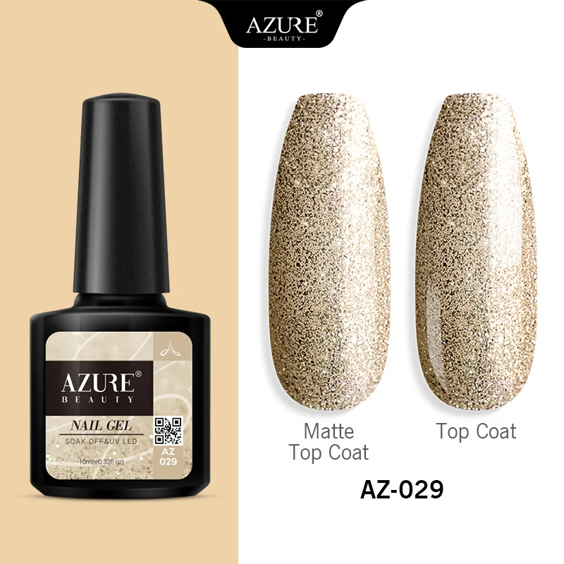 Azure beauty новейший Гель-лак для ногтей 10 мл замачивающийся Блестящий светодиодный Гель-лак для Ногтей Стойкий Гибридный лак Полупостоянный гель - Цвет: 29
