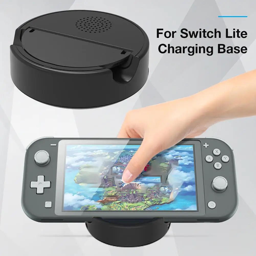Для Switch Lite Зарядная база портативный хост с откидной подставкой USB внешней ручкой