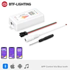WS2812B светодиодный контроллер Wifi Bluetooth Pixel IC SPI музыкальное приложение для WS2811 WS2815 WS2813 SK6812 SK9822 RGBW APA102 Светодиодная лента