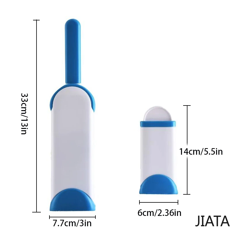 

reusable double-sided hair removal brush Pet dog cat hair brush portable dust removal sofa clothes cleaning flannel brush