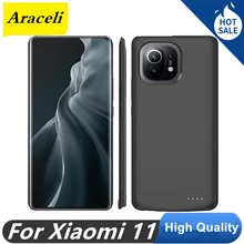 6800 Mah For Xiaomi Mi 11 Battery Case Smart Phone Stand Cover Smart Power Bank For Xiaomi 11 Battery Charger Case