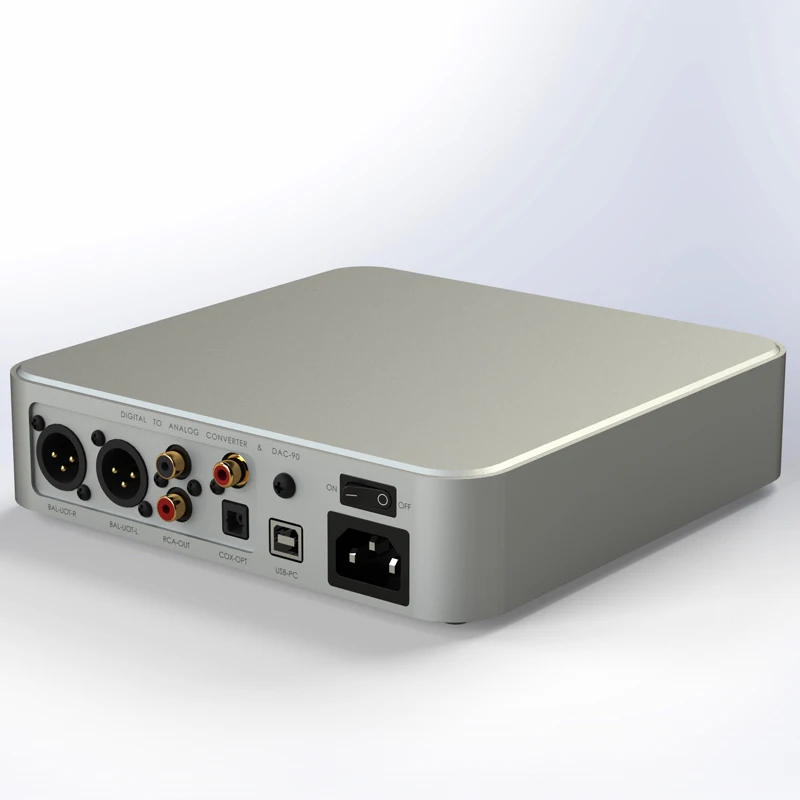 JIUYI DAC90 fully balanced USB/optical/coaxial/Bluetooth DAC digital decoder AK4490 supports DSD with display remote control | Электроника