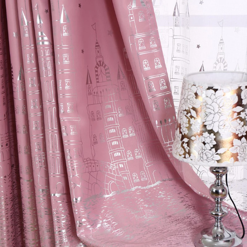 Современный Звездный замок Светонепроницаемый Фотофон для спальни гостиной