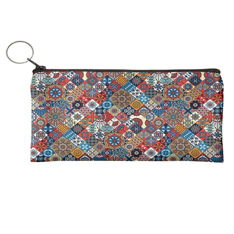 Новый Модный Цветной Кошелек для монет в шахматную клетку мужчин и женщин