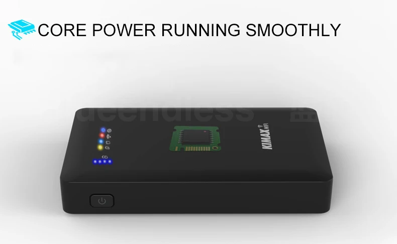 2,5 дюймов WiFi HDD корпус доступ к HDD через телефон или ПК power bank функция эксклюзивное приложение