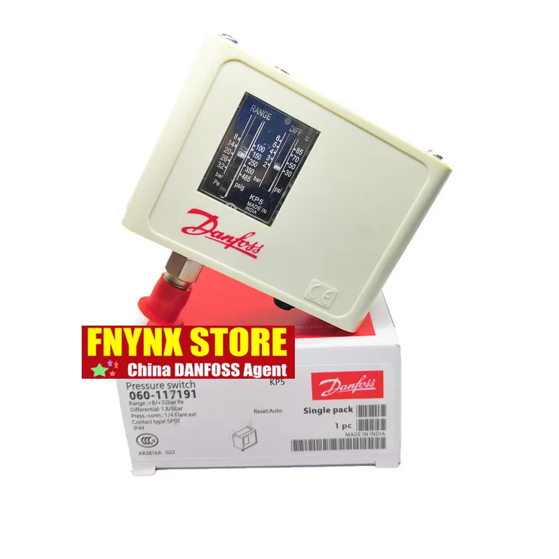 Оригинальный ручной сброс DANFOSS системный блок управления KP5 060-117366 060-117191 KP1 060-110191 |