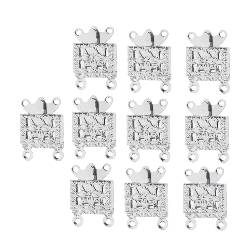 Медные зажимы для подвесок соединения застежки ювелирных изделий фурнитура