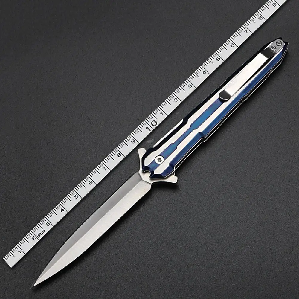 

FOMALHAUT Outdoor Folding Knife Camping EDC Tool Camping Climbing Hunting Pocket Knife High Hardness Knives with Clip