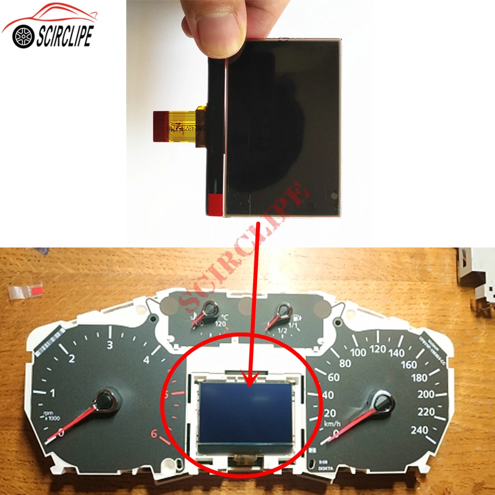Сменный комплект инструментов VDO/приборной панели ЖК-экран ремонт пикселей для