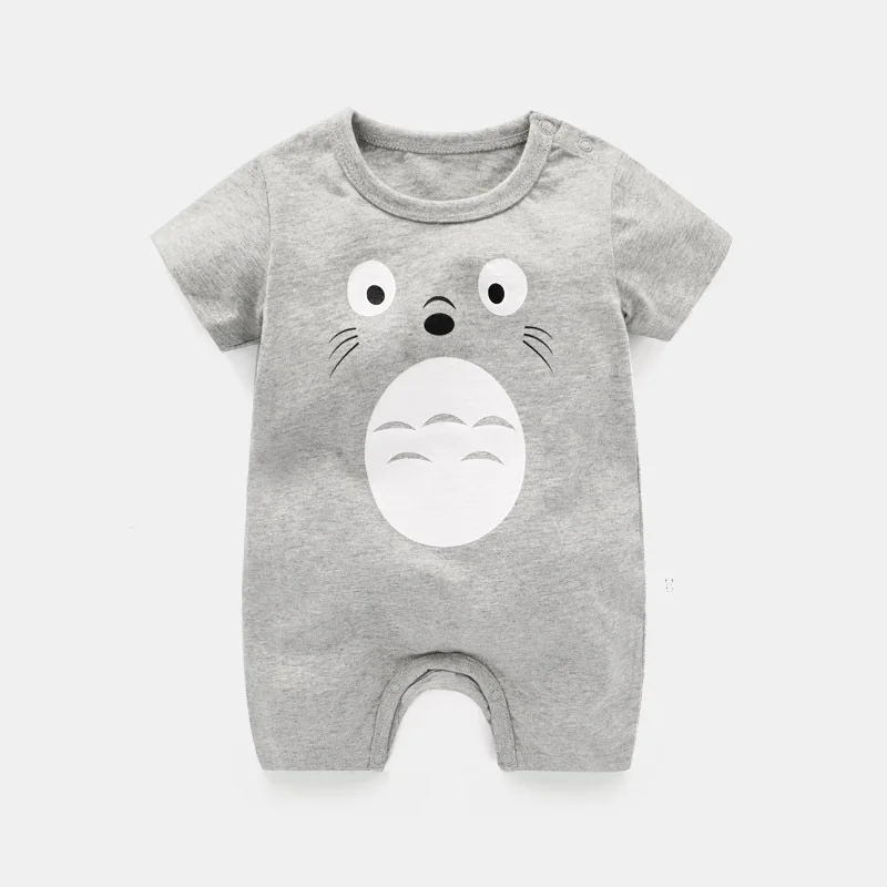 Комбинезон детский От 0 до 2 лет с коротким рукавом детские комбинезоны для