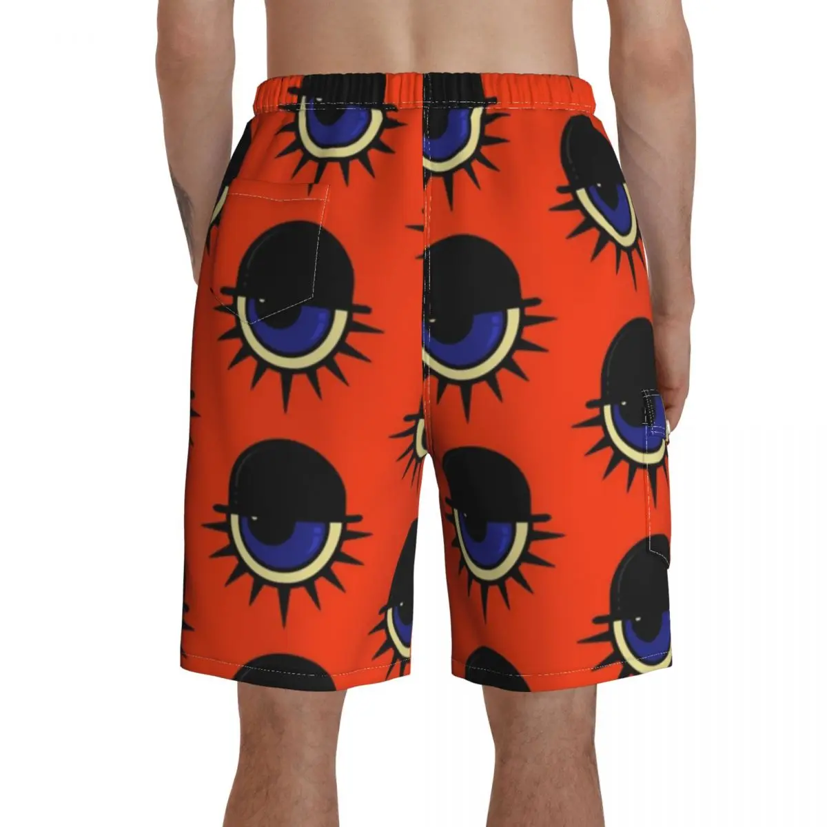 

Clockwork Orange Board Shorts Swimming Trunks Polyester Men Beach Pattern Swim Trunks