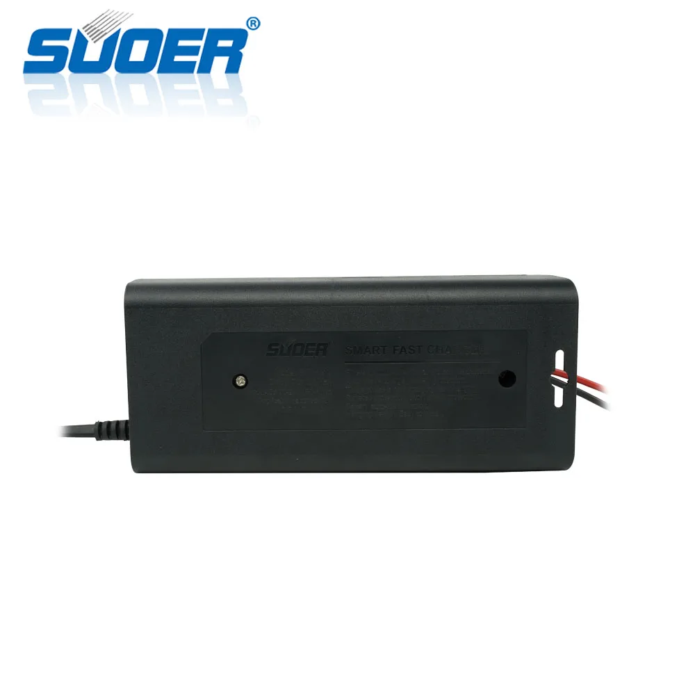 Suoer【 Батарея зарядное устройство применение 】 12V 10A Смарт для быстрой Зарядное