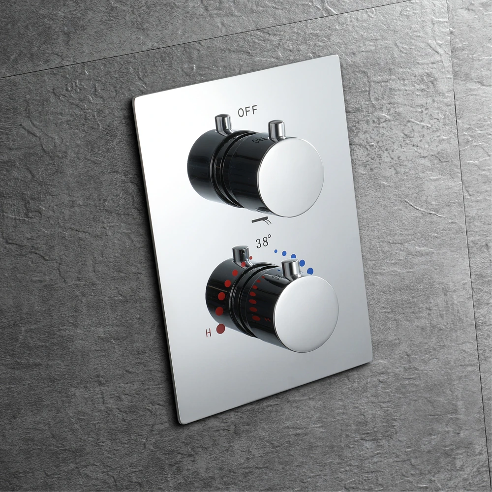 Дождевой светодиодный светильник Большая душевая головка водопад