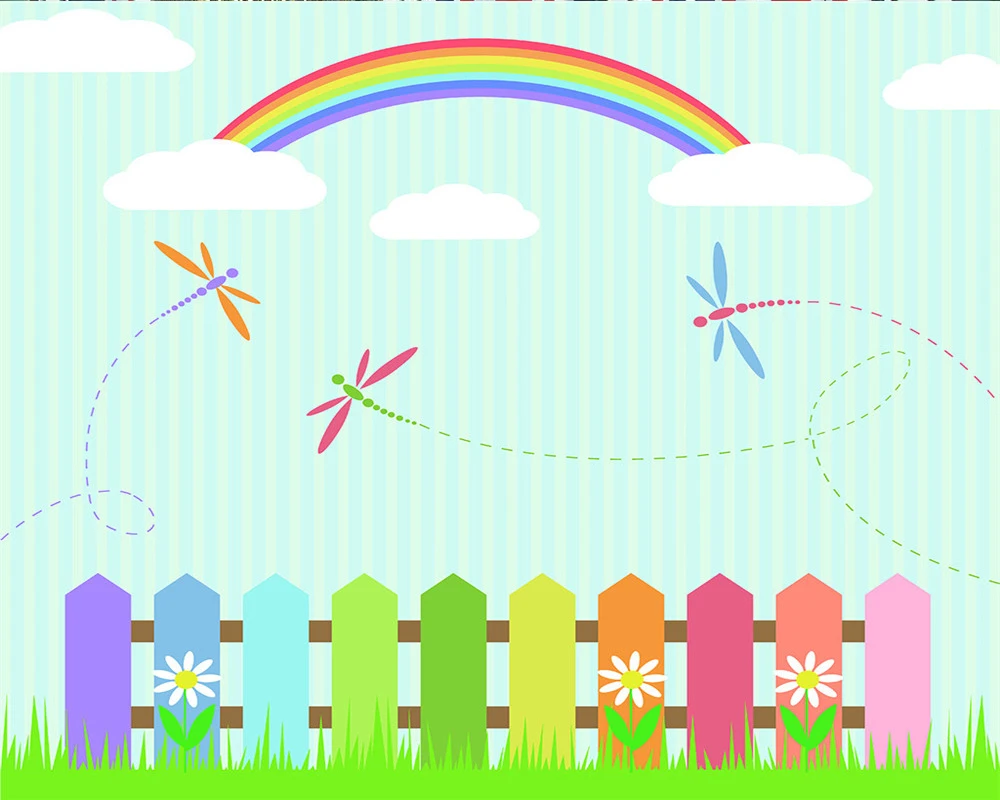 

Romantic Landscape Blackout 3d Curtain Beautiful Rainbow 3d Print Curtain For Living Room Price