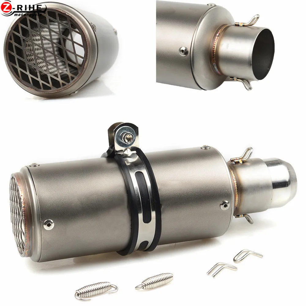 Аксессуары для мотоциклов модифицированный Впускной глушитель выхлопной трубы