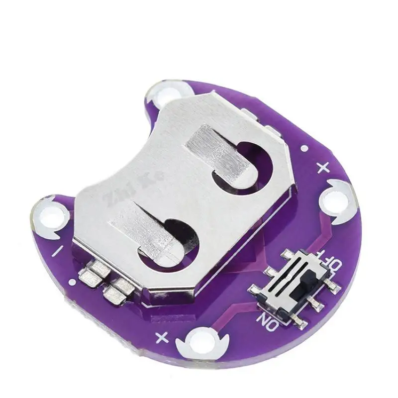 Держатель для аккумулятора LilyPad CR2032 модуль крепления батареи arduino Комплект
