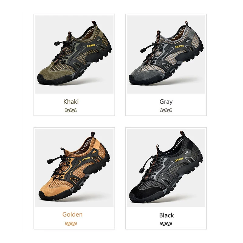 

Men Aqua Shoes Trekking Hiking Shoes Breathable Elastic Quick Dry Upstream Socks Soft Non-slip Comfortable Diving Water Sneakers