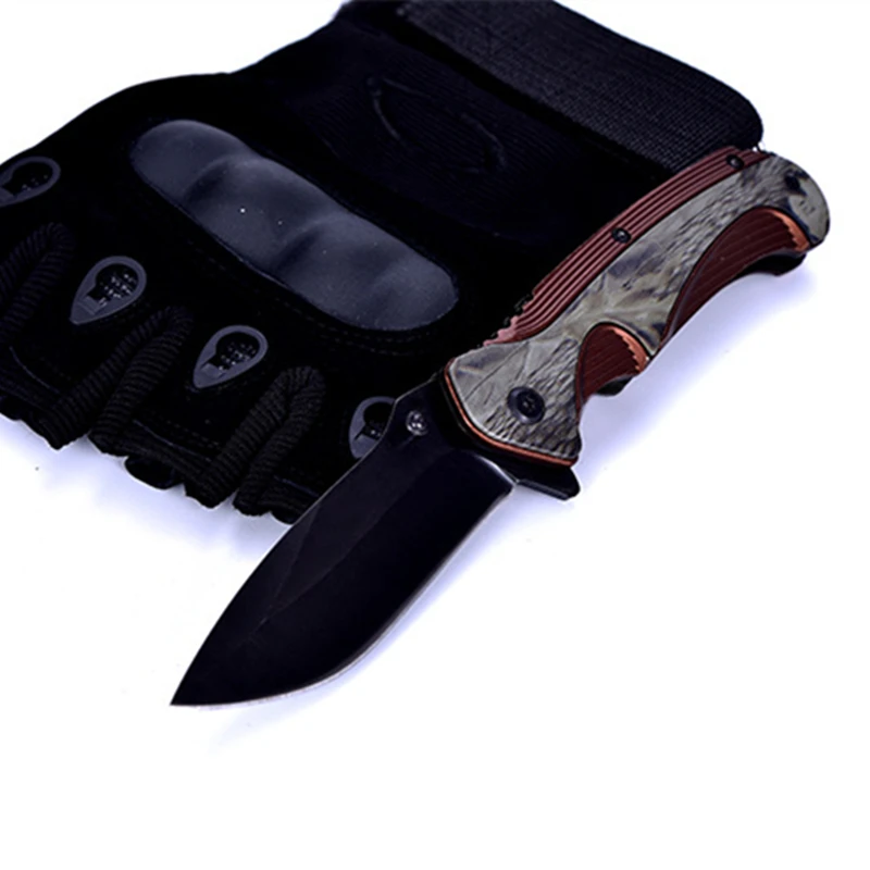 7 8 &quotножи 60HRC высокой твердости самообороны складной нож 7CR17MOV лезвие