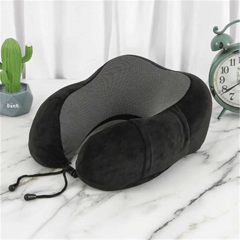 

Hump U-shaped Pillow Airplane Travel Portable Napping Shoulder Pillow Driving Neck Protective Memory Foam U-shaped Pillow