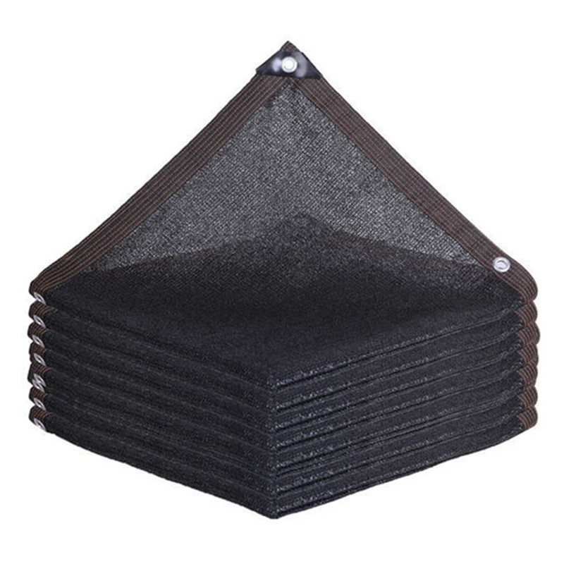 

Big Size Black HDPE Outdoor Pergolas Sun Canopy Garden Balcony Pavilion Sunblock Shading Cloth Plants Cover Carport Awning Nets