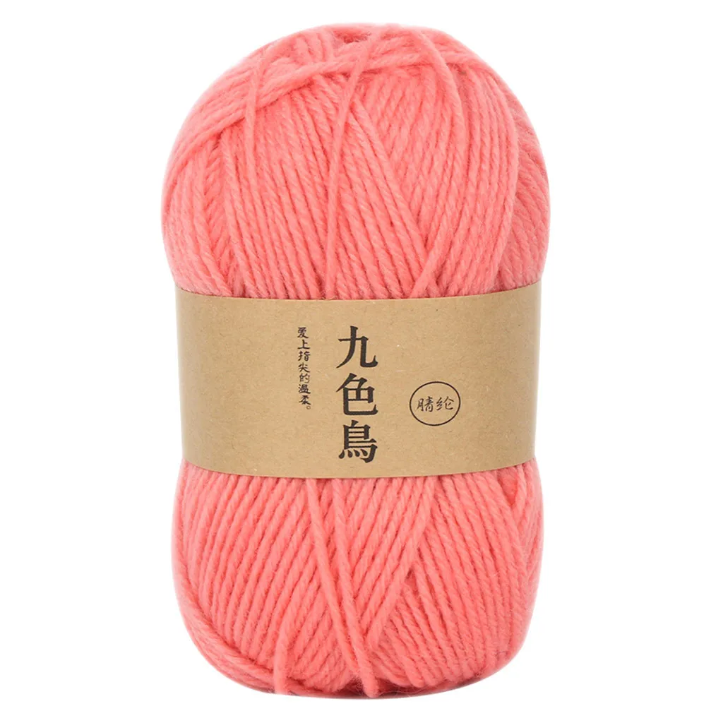 2020 высококачественная акриловая линия вязания крючком ручная работа средняя